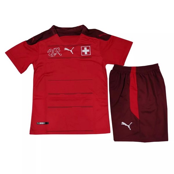 Camiseta Suiza Niño 1st 2021 Rojo